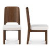 Kerr Dining Chair Walnut-stained Ash Beige-set Of Two thumbnail 2