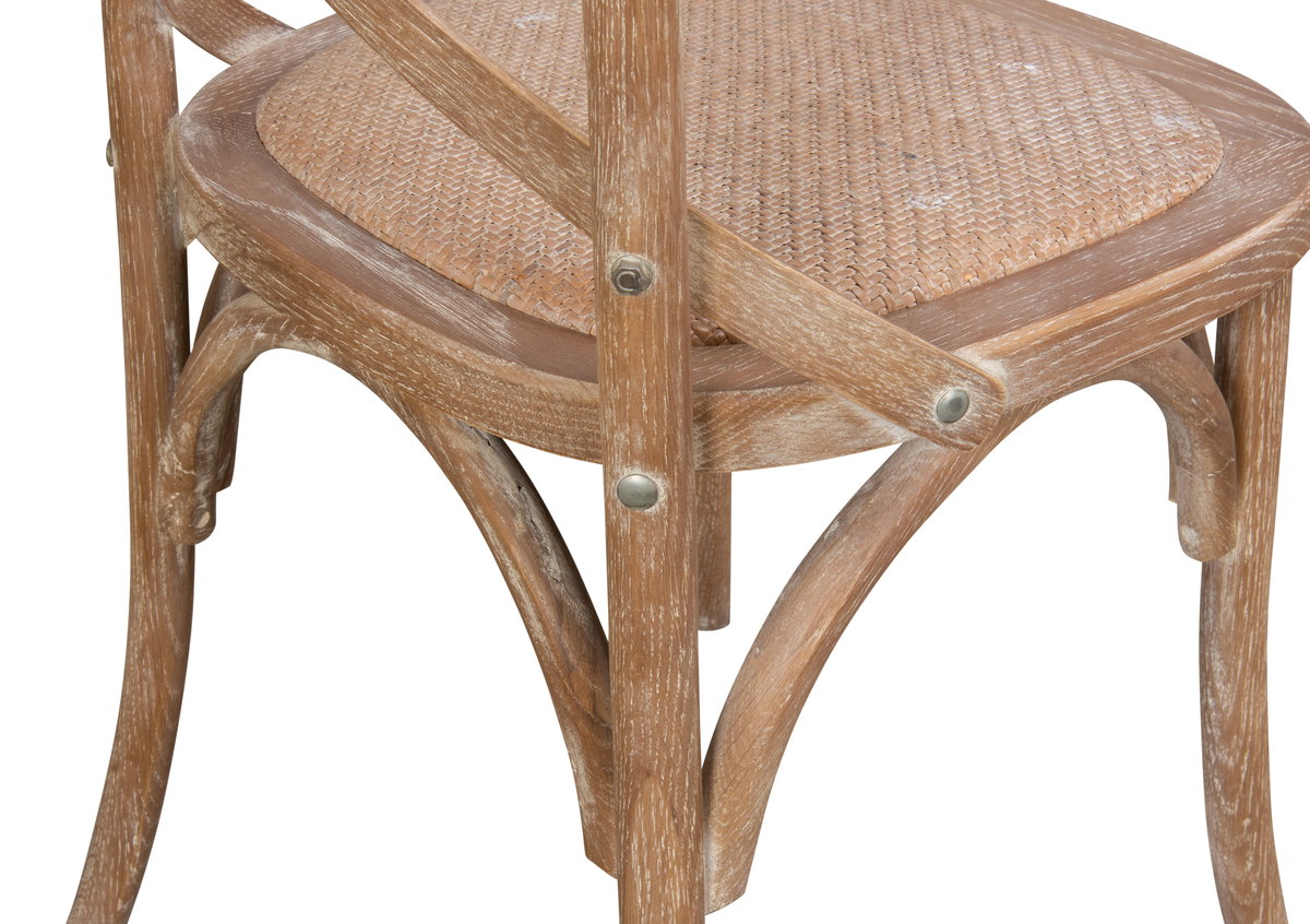 Tuileries Side Chair, by Sarreid, 1'10" length x 1'8" width x 2'11" height View 8