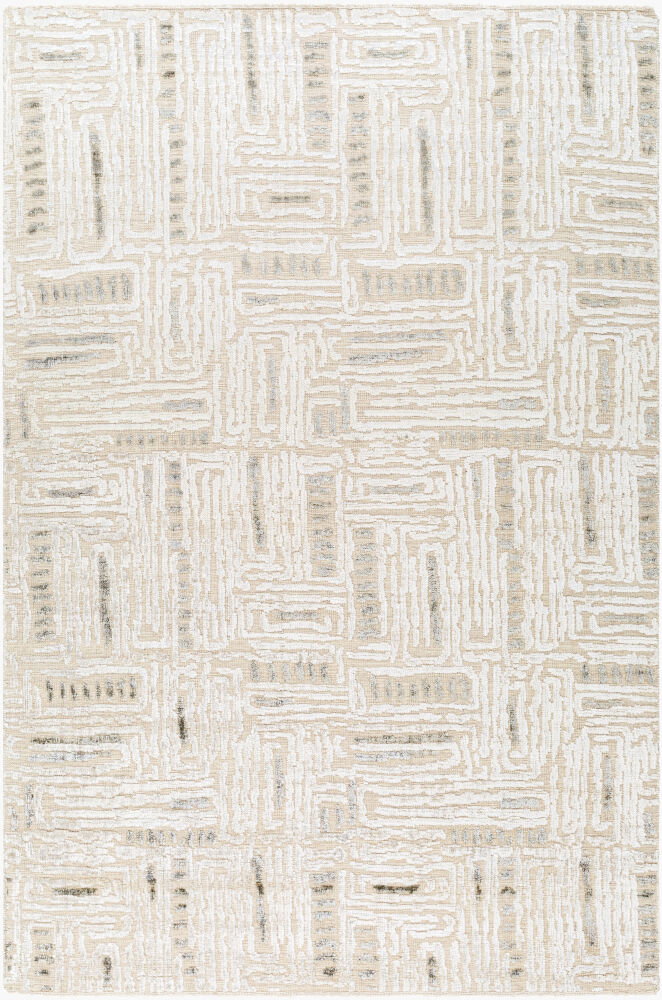Amina Handmade Rug, by Surya, 9' length x 6' width
