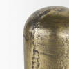 Quonset Extra Tall Brass Finished Aluminum Metal Pillar Object, Decorative Object by Mercana, 6" length x 6" width x 14.5" height thumbnail 7