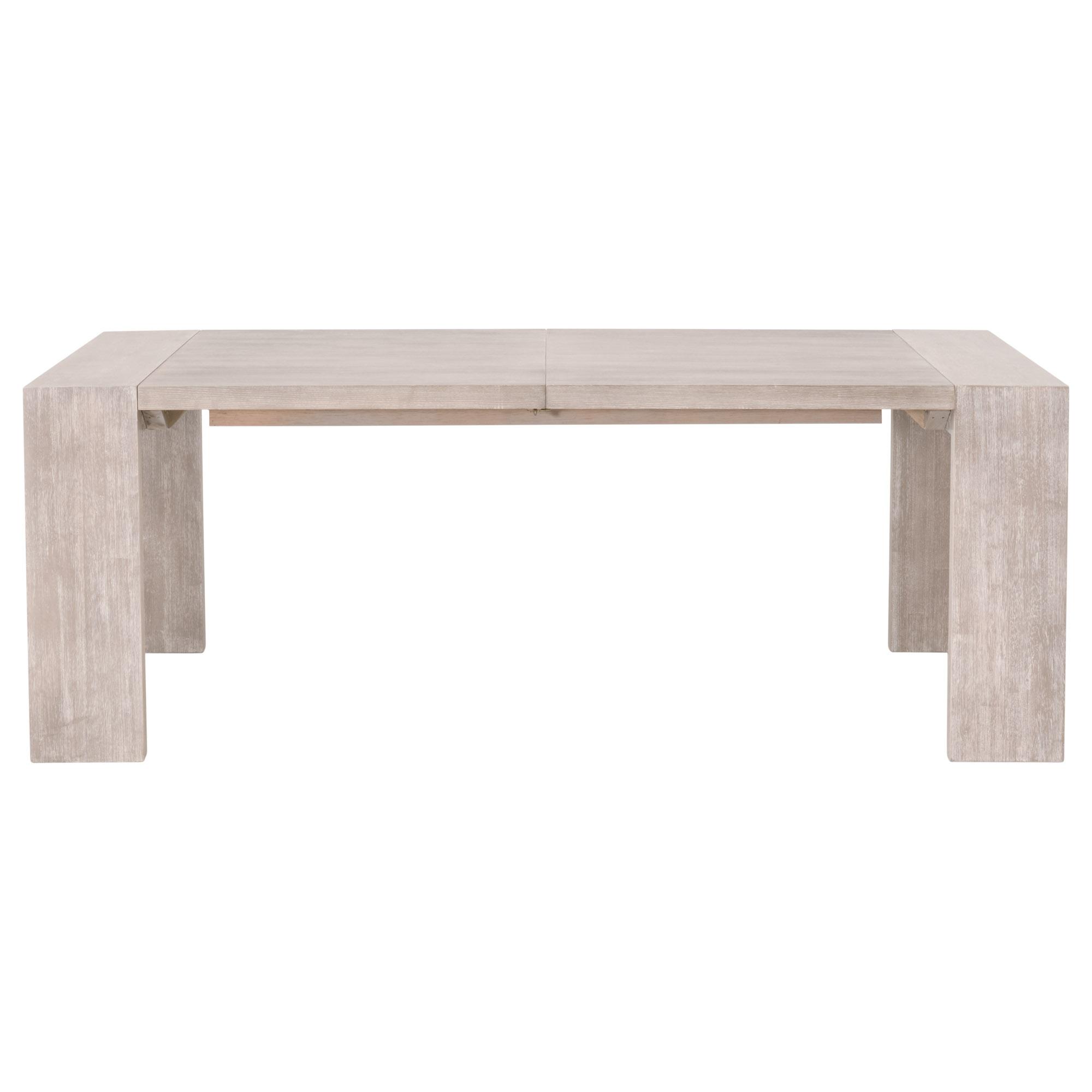Tropea Extension Dining Table, by Essentials for Living, 82" width x 30" height x 42" depth View 3
