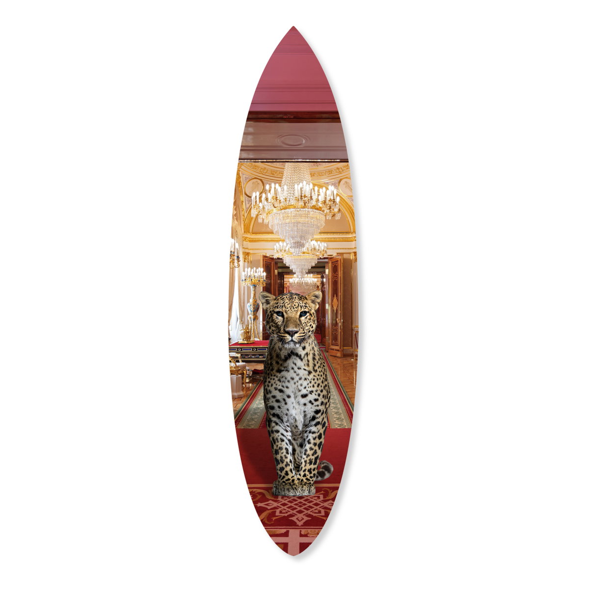 Jewelry Boutique Welcome Surfboard (No Embellishment), Art by Oliver Gal,  18x76 View 1