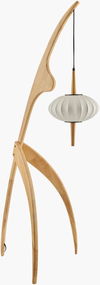 Niamey Accent Floor Lamp, by Surya, 21" width x 65" height thumbnail
