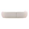 Lake Chaise Sectional Cream Performance LAF, Sectional Sofa by Dovetail, 127.87" width x 29.38" height x 95" depth thumbnail 4