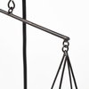 Ellis 10L x 4W Black Metal Vintage Inspired Weighing Scale, Decorative Object by Mercana, 10" length x 4" width x 13" height thumbnail 5