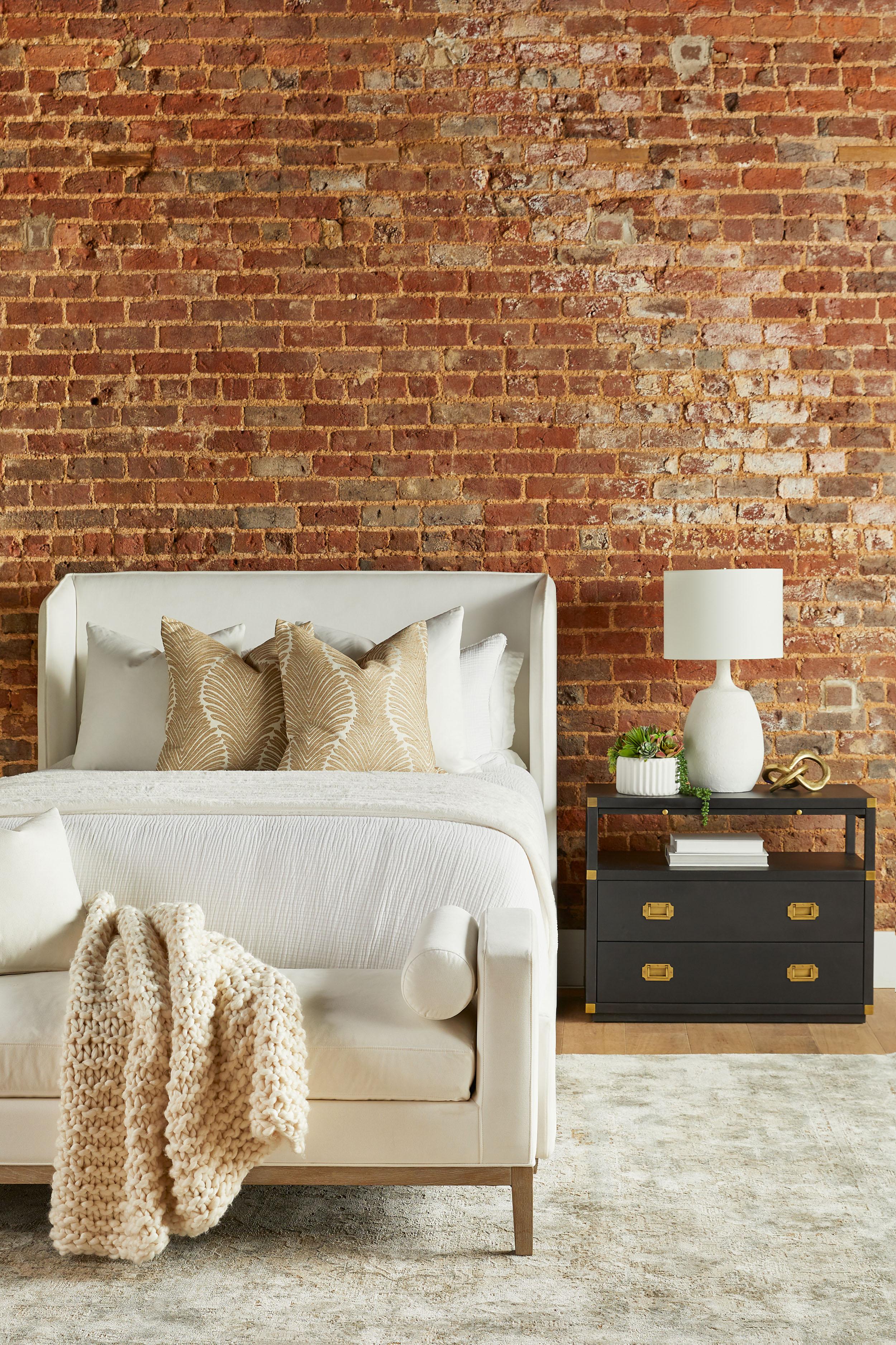 Keaton Upholstered Bench large image 