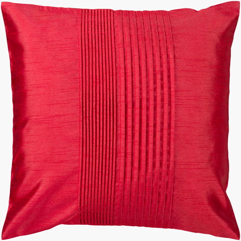 Solid Pleated Accent Pillow