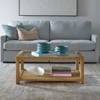 Kensing Natural Coffee Table, by Uttermost, 42" width x 17" height x 28" depth thumbnail 2
