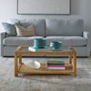 Kensing Natural Coffee Table, by Uttermost, 42" width x 17" height x 28" depth thumbnail 2