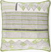 Aba Accent Pillow, Decorative Pillow by Surya, 18" length x 18" width thumbnail