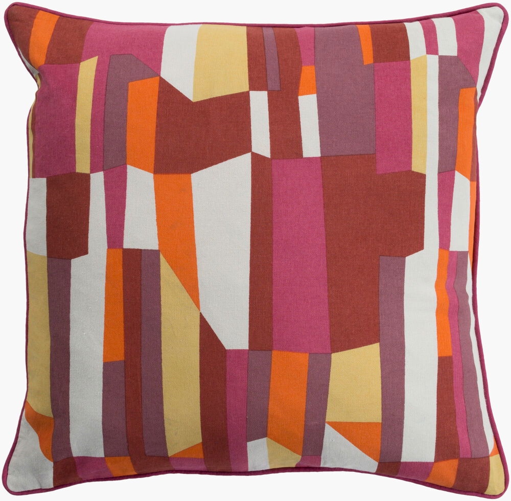 Technicolor Accent Pillow, Decorative Pillow by Surya, 20" length x 20" width