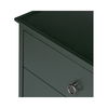 Reagan Nightstand Deep Green, by Moe's Home, 25" width x 24.25" height x 18.5" depth thumbnail 8