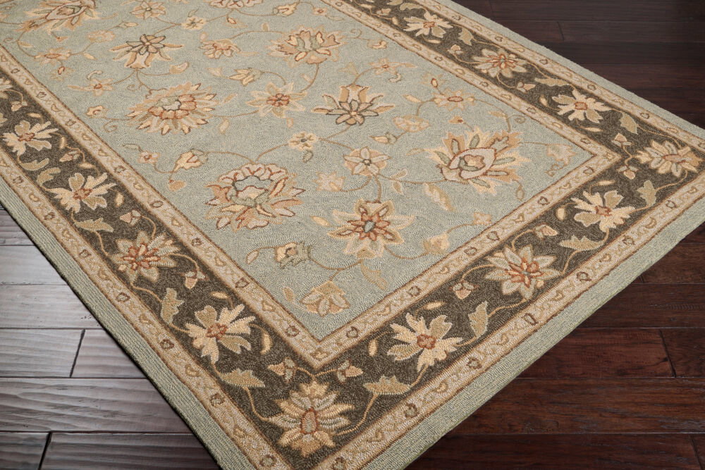 Rain Handmade Rug, by Surya, 3' length x 2' width
