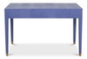 Gabriella Shagreen Desk/Table Marlin Blu, by Sarreid, 2' length x 4' width x 2'6" height thumbnail 3