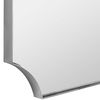 Lennox Nickel Scalloped Corner Mirror, by Uttermost, 22.12" width x 40.12" height x 1.25" depth thumbnail 6