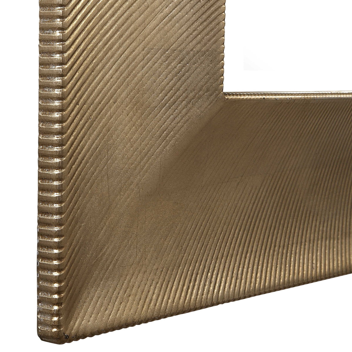 Valenton Large Champagne Mirror, by Uttermost, 39" width x 60" height x 1.5" depth View 6