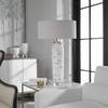 Lenta White Table Lamp, by Uttermost, 19" width x 30.25" height x 19" depth thumbnail 9