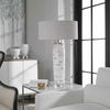 Lenta White Table Lamp, by Uttermost, 19" width x 30.25" height x 19" depth thumbnail 9