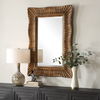 Emerson Scalloped Antique Gold Mirror thumbnail 3