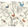 Papillon Primary Wallpaper, by York Wall, 27' length x 2'3" width x 0.02" depth thumbnail