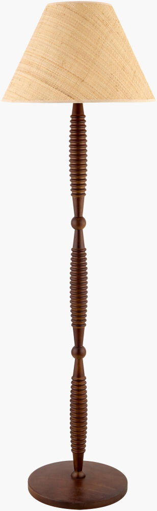 Ziniare Accent Floor Lamp, by Surya, 19" width x 62" height