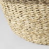 Sivannah  (Set of 3) Light Brown and Medium Brown Striped Seagrass Round Basket, Bins & Basket by Mercana, 19.69" length x 19.69" width x 23.62" height thumbnail 8