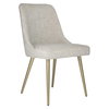 Bramwell Gray Dining Chair, by Uttermost, 21" width x 34" height x 22.5" depth thumbnail 4