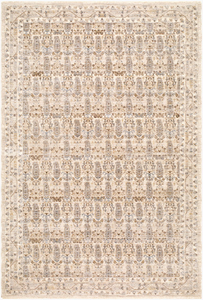 Arda Machine Woven Rug, by Surya, 7'4.58" length x 4'11.84" width