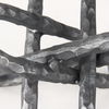 Wilhelm II (Large) 10L x 10W Silver Metal Link Decor Object thumbnail 7