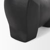 Radu Small Matte Black Metal Bull Decorative Object thumbnail 8