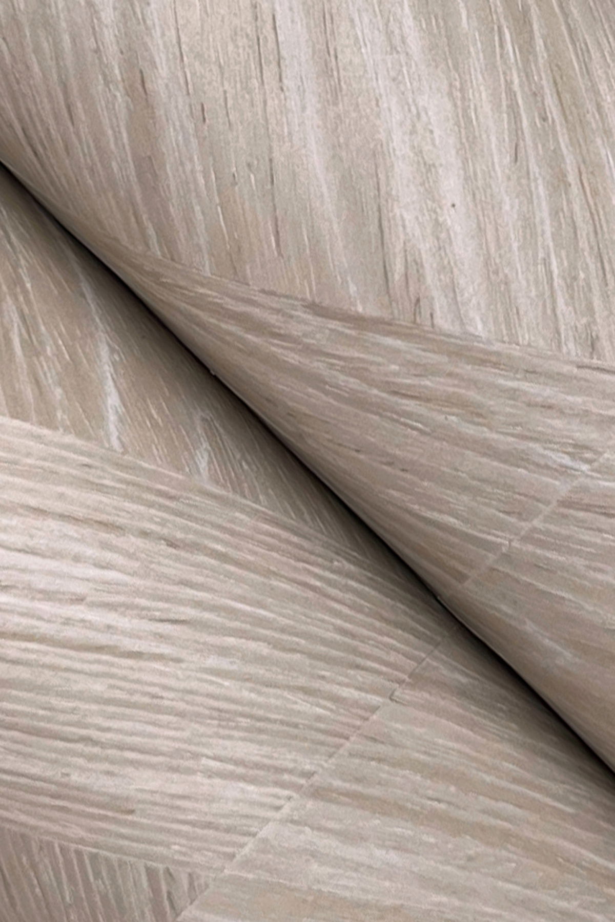 Interlocking Wood Taupe Wallpaper large image 