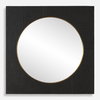 Ember Black Square Mirror, by Uttermost, 3'6" width x 3'6" height x 2" depth thumbnail 1