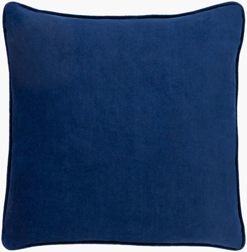 Safflower Accent Pillow Down, Decorative Pillow by Surya, 22" length x 22" width