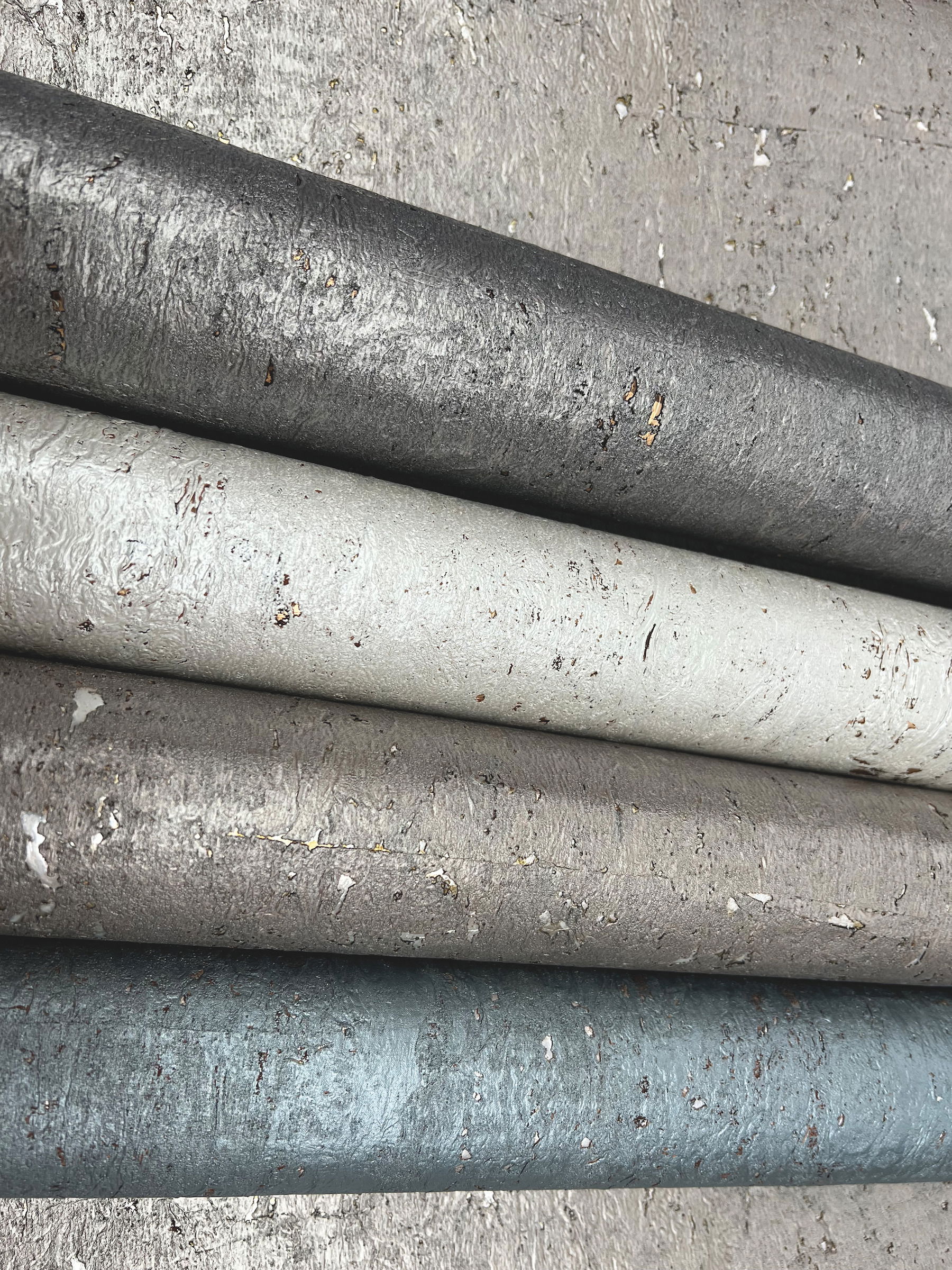 Cork White & Black Wallpaper large image 