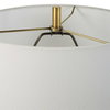 Kaimana Aged Blue Buffet Lamp, by Uttermost, 1'1" width x 2'10" height x 1'1" depth thumbnail 7