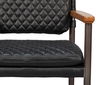 The Harley Chair, Onyx Black Leather thumbnail 4