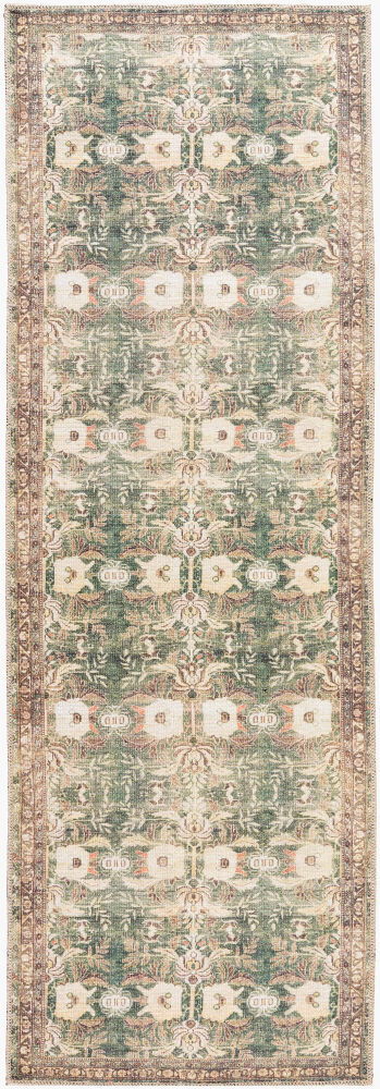 Amelie Machine Woven Rug, by Surya, 7'10.49" length x 2'7.5" width