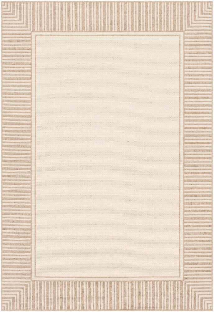 Alfresco Machine Woven Rug, by Surya, 5'2.99" length x 5'2.99" width