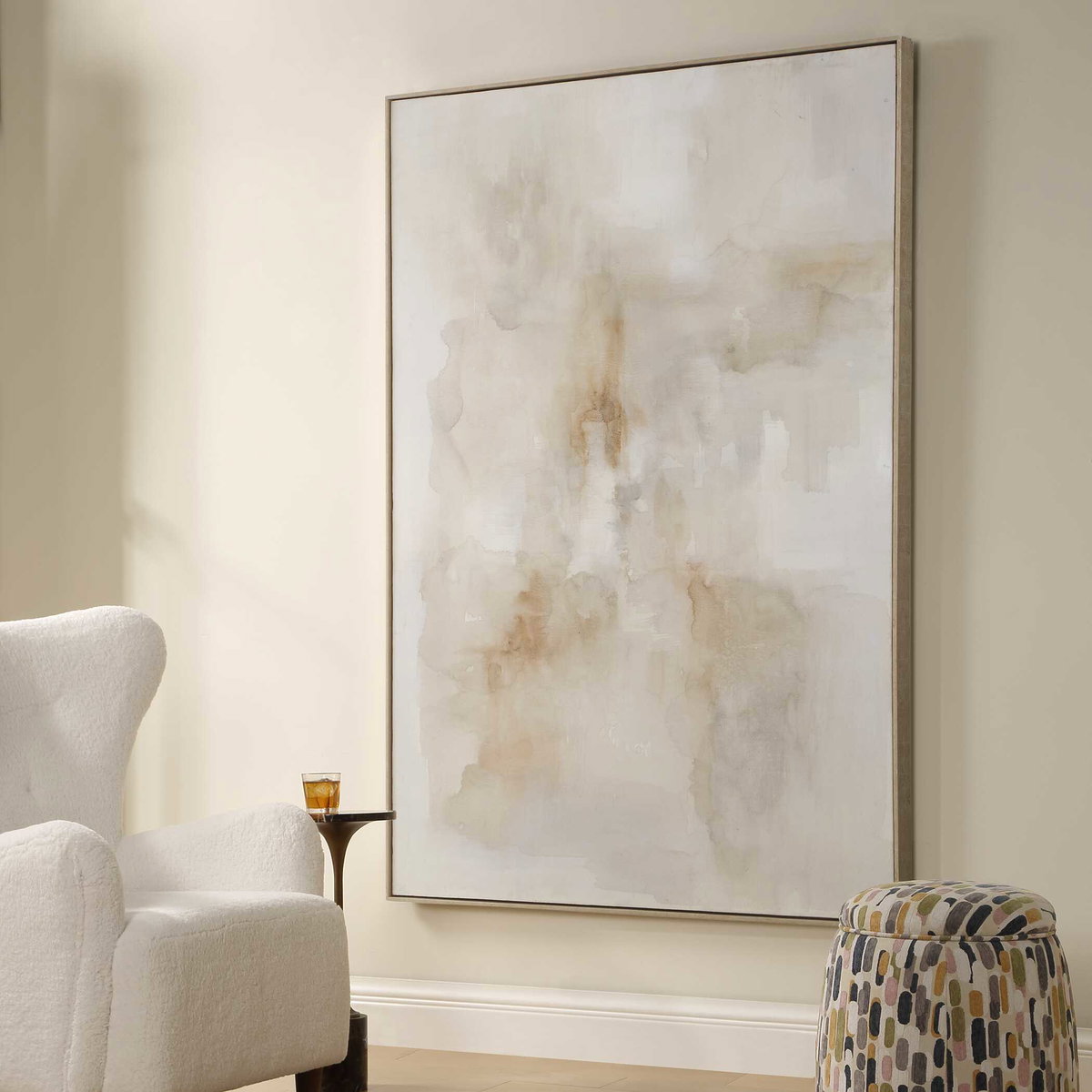 Remedy Hand Painted Modern Canvas, Art by Uttermost, 49" width x 73" height x 2" depth View 3