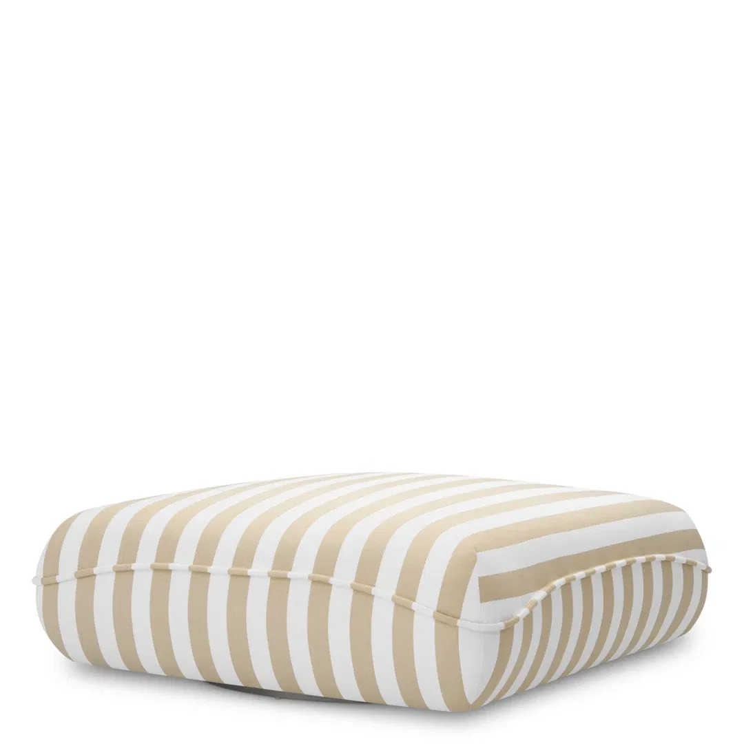 Outdoor Pouf Relax Florent Beige large image 
