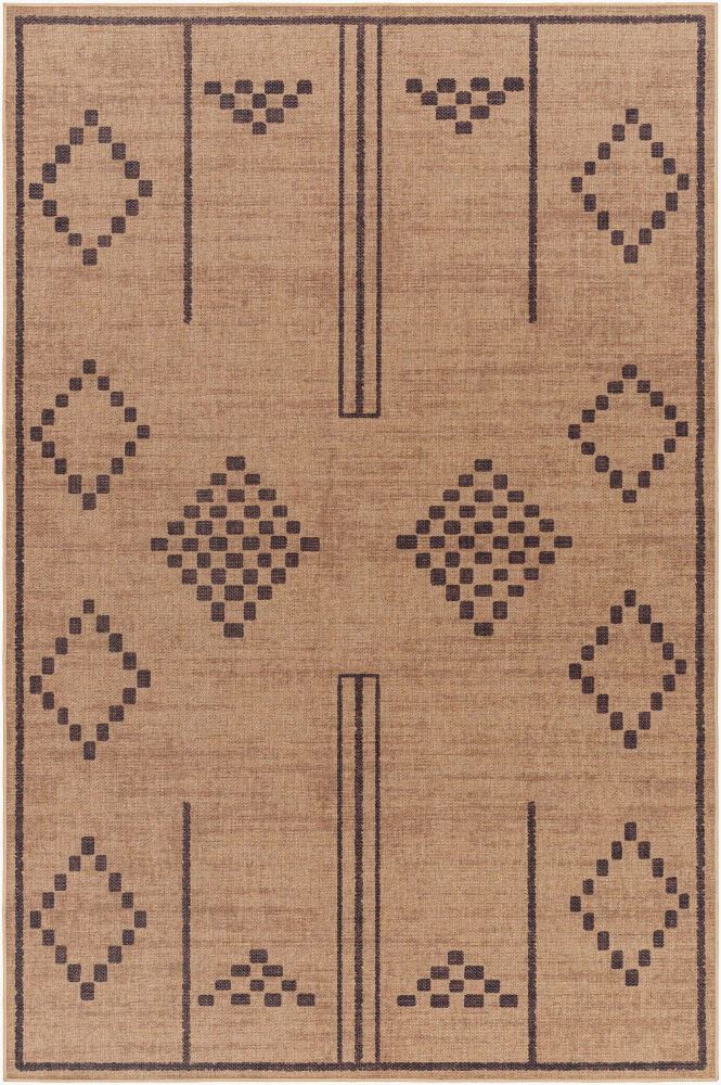 Ez Jute Machine Woven Rug, by Surya, 8'0.06" length x 4'11.84" width