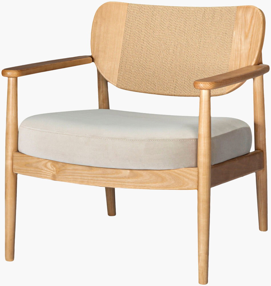 Meera Accent Chair, by Surya, 26" width x 28" height