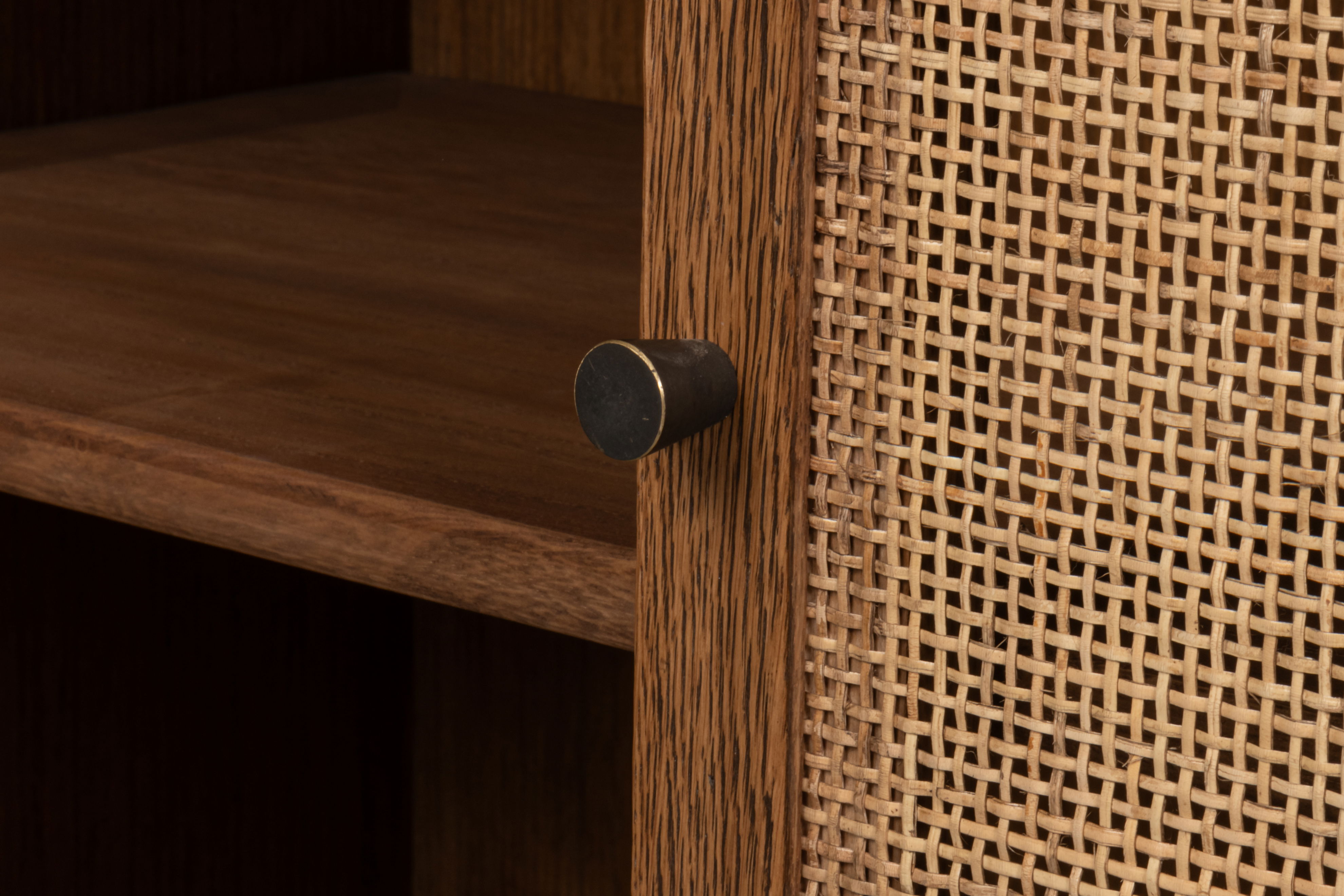 Nido 2 Door Rattan Sideboard large image 