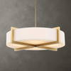 Cresson 4 Light Drum Pendant, by Uttermost, 6.5" height x 30" diameter thumbnail 2