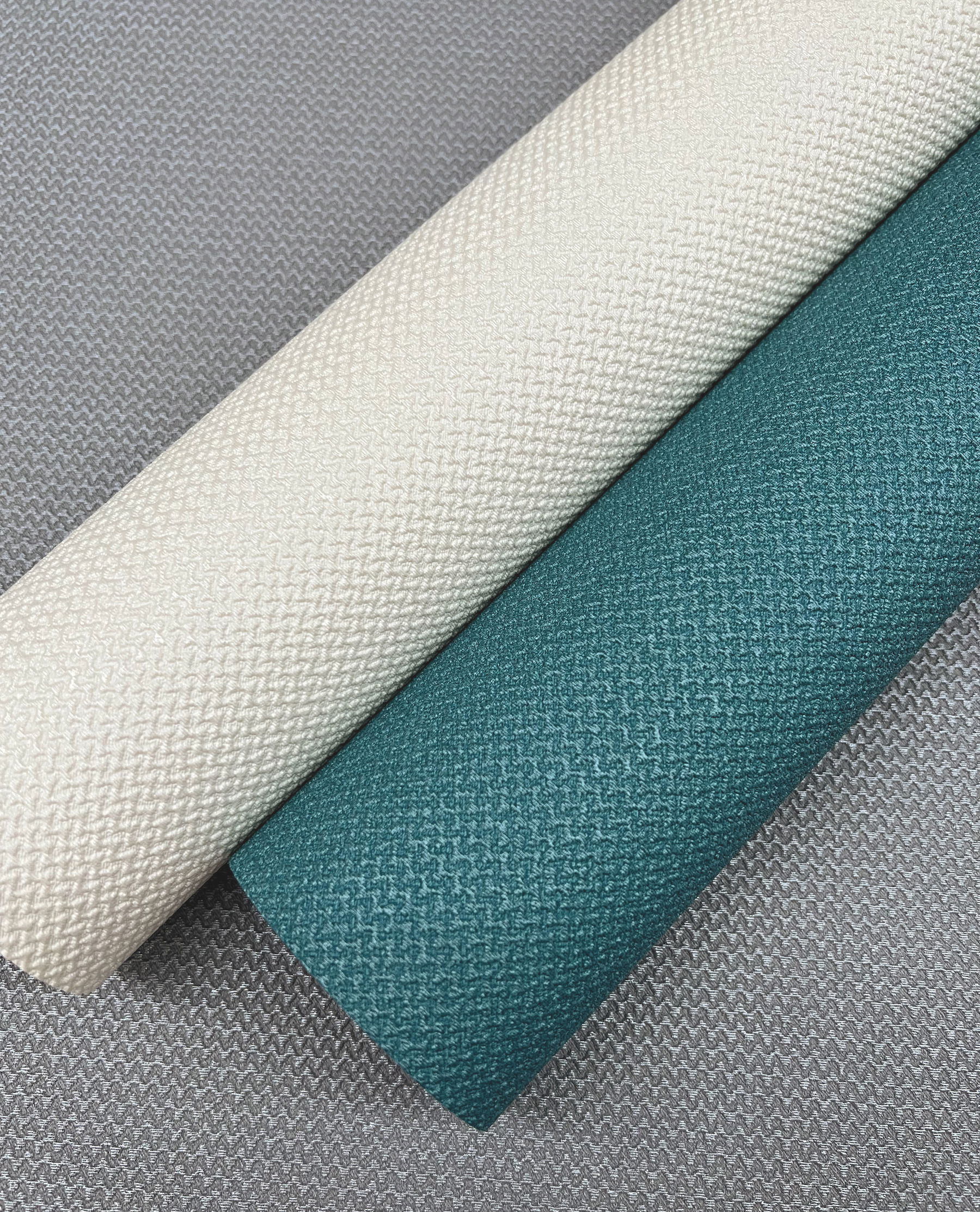 Chevronette Teal Wallpaper large image 