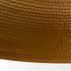 Karina 36' Round Matte Black Hammered Metal Dome Pendant Light, by Mercana, 36" length x 36" width x 21" height thumbnail 8