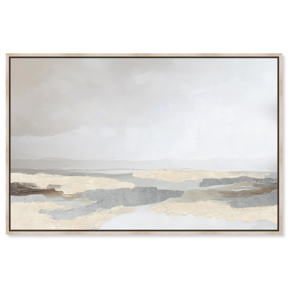 Interstellar Sands I (Beige Spackle), Art by Oliver Gal,  30x20 View 1