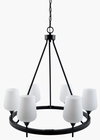 Yueva Chandelier, by Surya, 28" length x 28" width x 29" height thumbnail