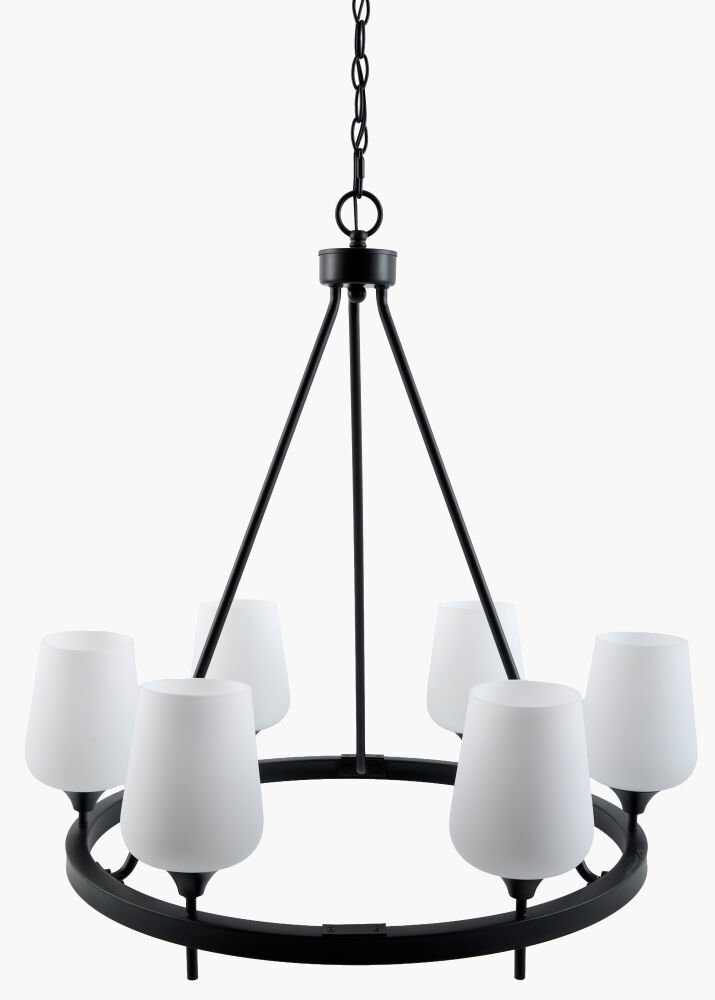 Yueva Chandelier, by Surya, 28" length x 28" width x 29" height