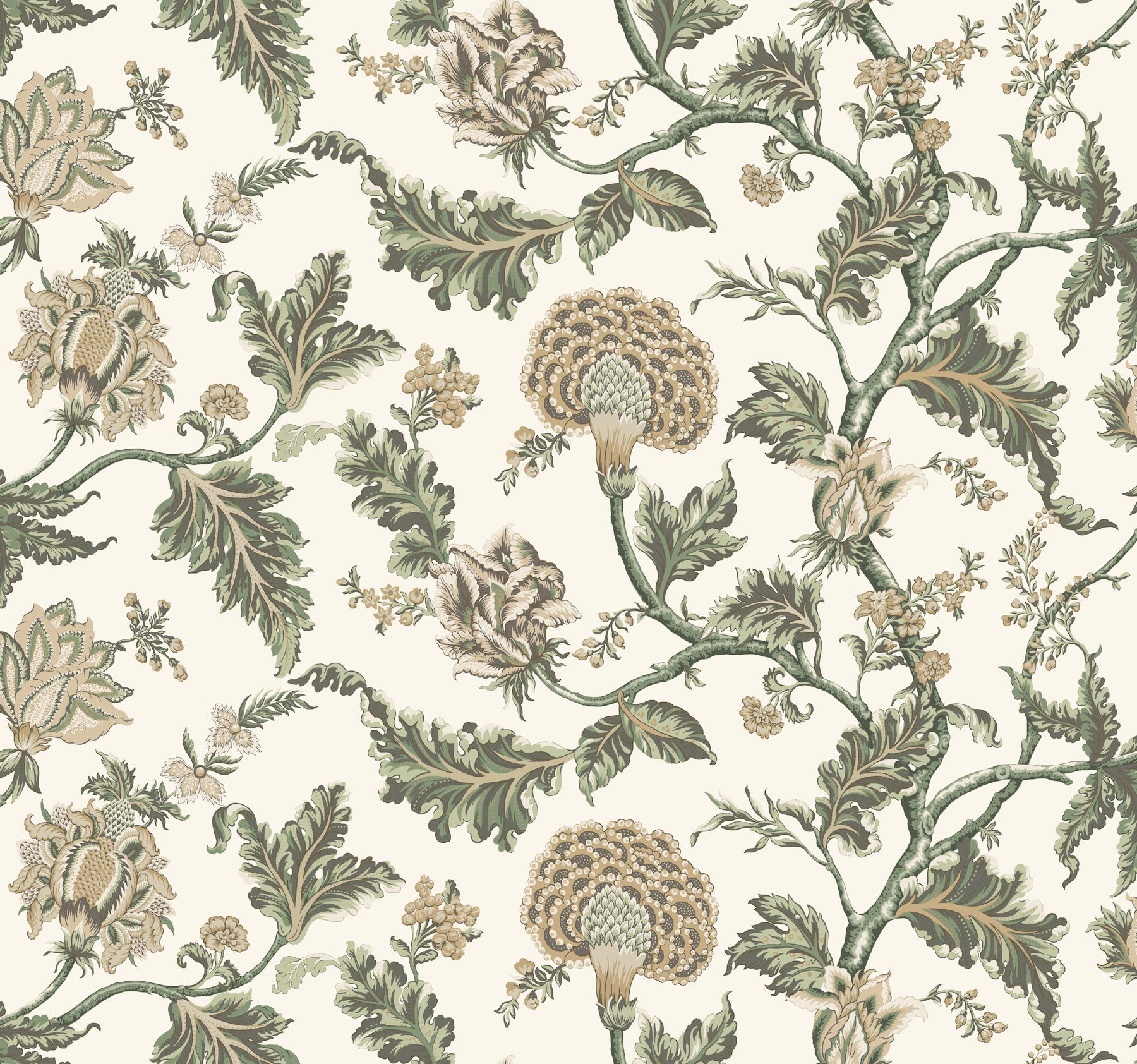 Monroe Green Wallpaper large image 